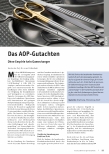 Vorschauseite 1: Das AOP-Gutachten: Ohne Empirie kein Gamechanger.