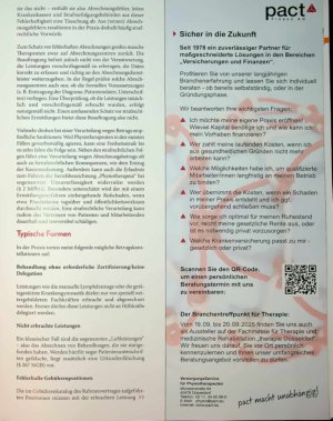 Vorschauseite 2: Schreckgespenst Abrechnungsbetrug Tipps zur Prävention vor Strafen
