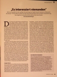 Vorschauseite 2: "Es interessiert niemanden."