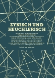Vorschauseite 1: ZYNISCH UND HEUCHLERISCH