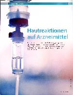 Vorschauseite 1: Hautreaktionen auf Arzneimittel