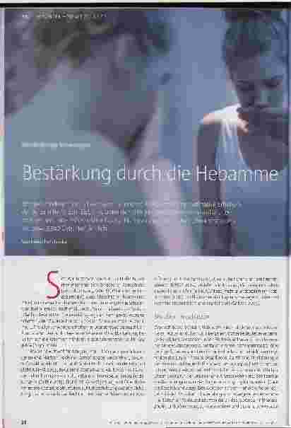 Vorschauseite 1: Bestärkung durch die Hebamme