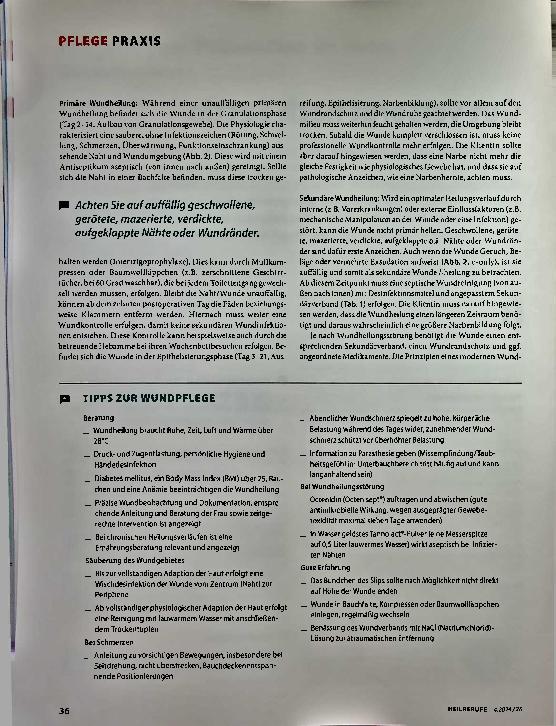 Vorschauseite 2: Gut versorgt nach Sectio