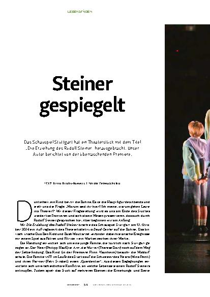 Vorschauseite 1: Steiner gespiegelt