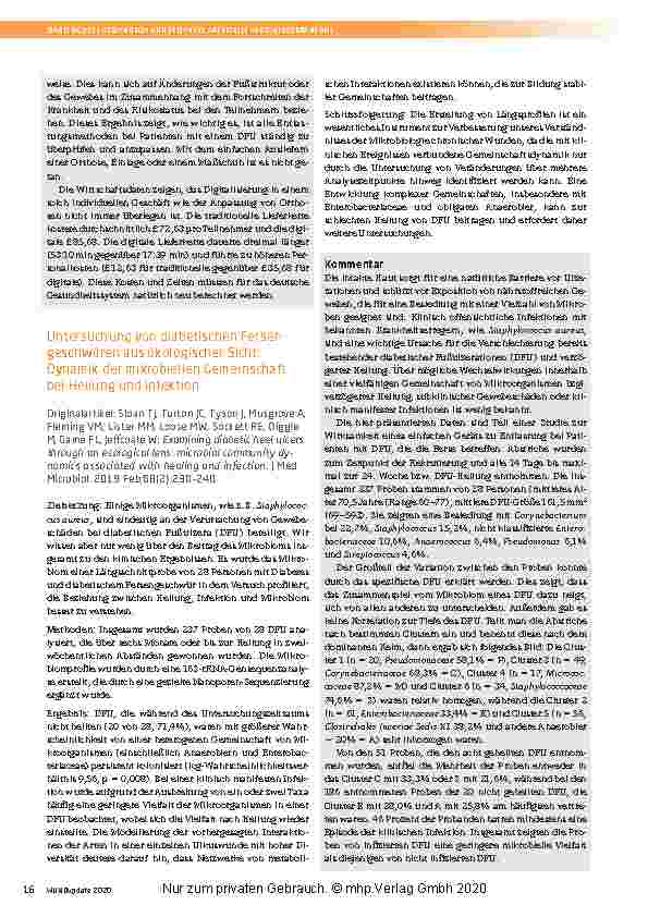 Vorschauseite 6: Diabetisches Fußsyndrom und periphere arterielle Verschlusskrankheit