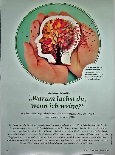 Vorschauseite 1: "Warum lachst du, wenn ich weine? " Psychosoziale Langzeitbegleitung von Angehörigen von Menschen mit Frontotemporaler Demenz (FTD)
