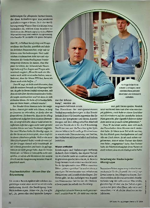 Vorschauseite 3: "Warum lachst du, wenn ich weine? " Psychosoziale Langzeitbegleitung von Angehörigen von Menschen mit Frontotemporaler Demenz (FTD)