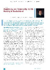 Vorschauseite 1: Etablierung von Community Health Nursing in Deutschland