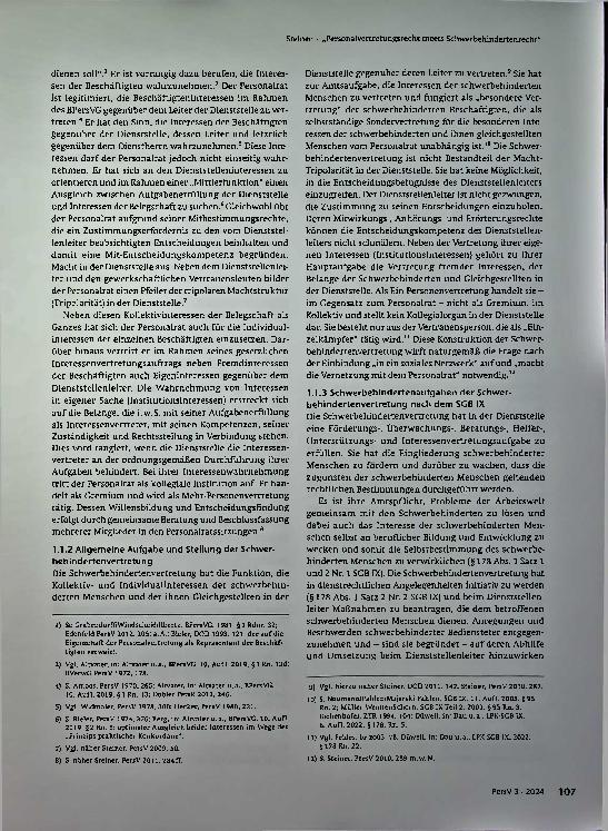 Vorschauseite 2: "Personalvertretungsrecht meets Schwerbehindertenrecht"