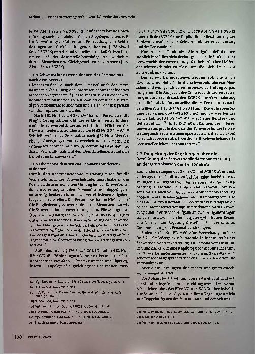 Vorschauseite 3: "Personalvertretungsrecht meets Schwerbehindertenrecht"