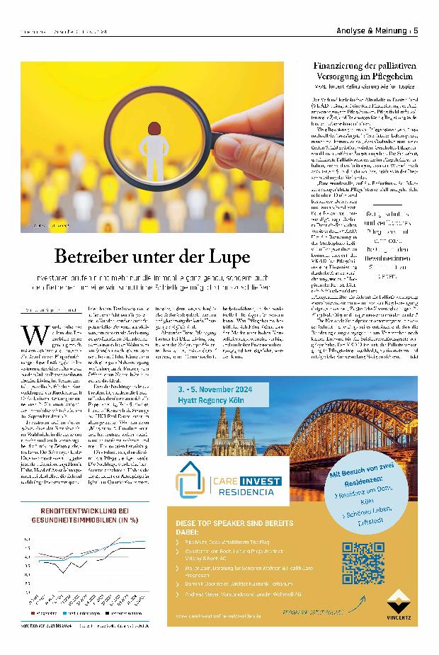Vorschauseite 1: Betreiber unter der Lupe