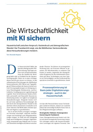 Vorschauseite 1: Die Wirtschaftlichkeit mit KI sichern