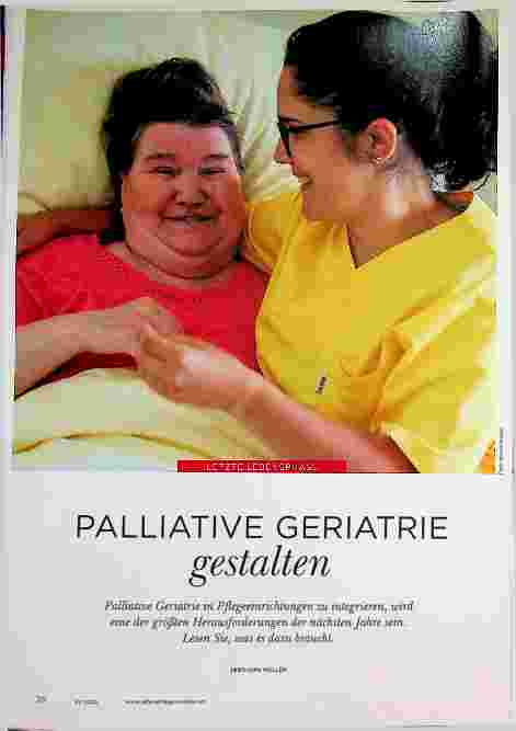 Vorschauseite 1: PALLIATIVE GERIATRIE gestalten