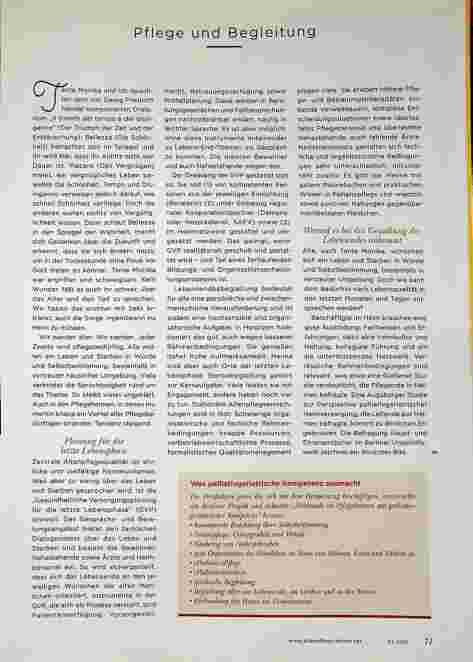 Vorschauseite 2: PALLIATIVE GERIATRIE gestalten