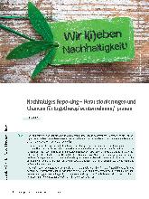 Vorschauseite 1: Nachhaltiges Reporting – Herausforderungen und Chancen für Ergotherapieunternehmen/-praxen