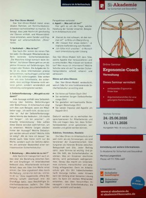 Vorschauseite 3: Sibe und Sifa: Eine starke Partnerschaft für mehr Sicherheit - Teil 2 Zuhören, verstehen, handeln