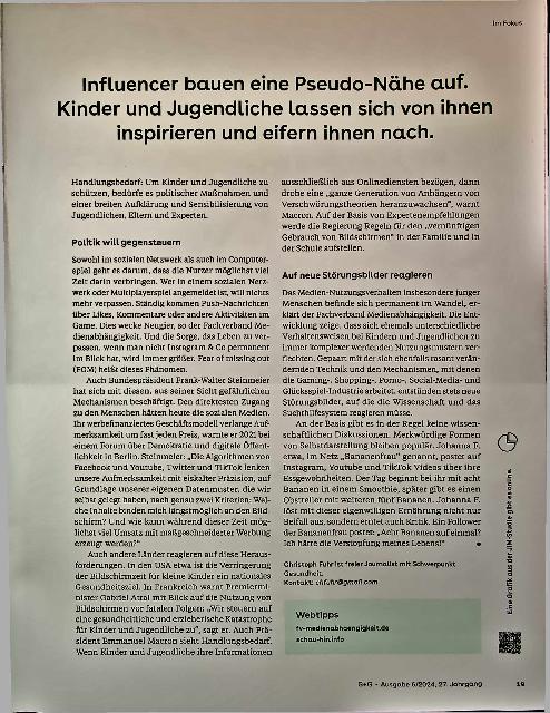 Vorschauseite 6: Kinder im Medienrausch