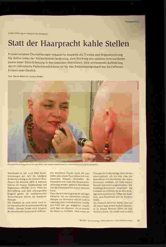 Vorschauseite 1: Statt der Haarpracht kahle Stellen