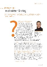 Vorschauseite 1: Im direkten Dialog