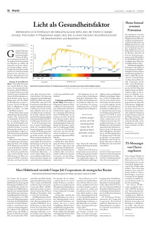 Vorschauseite 1: Licht als Gesundheitsfaktor