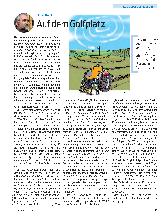 Vorschauseite 1: Auf dem Golfplatz