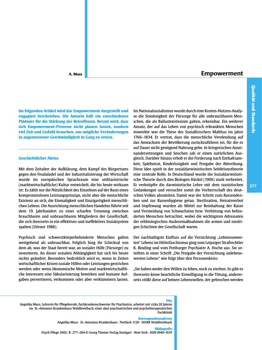 Vorschauseite 1: Empowerment