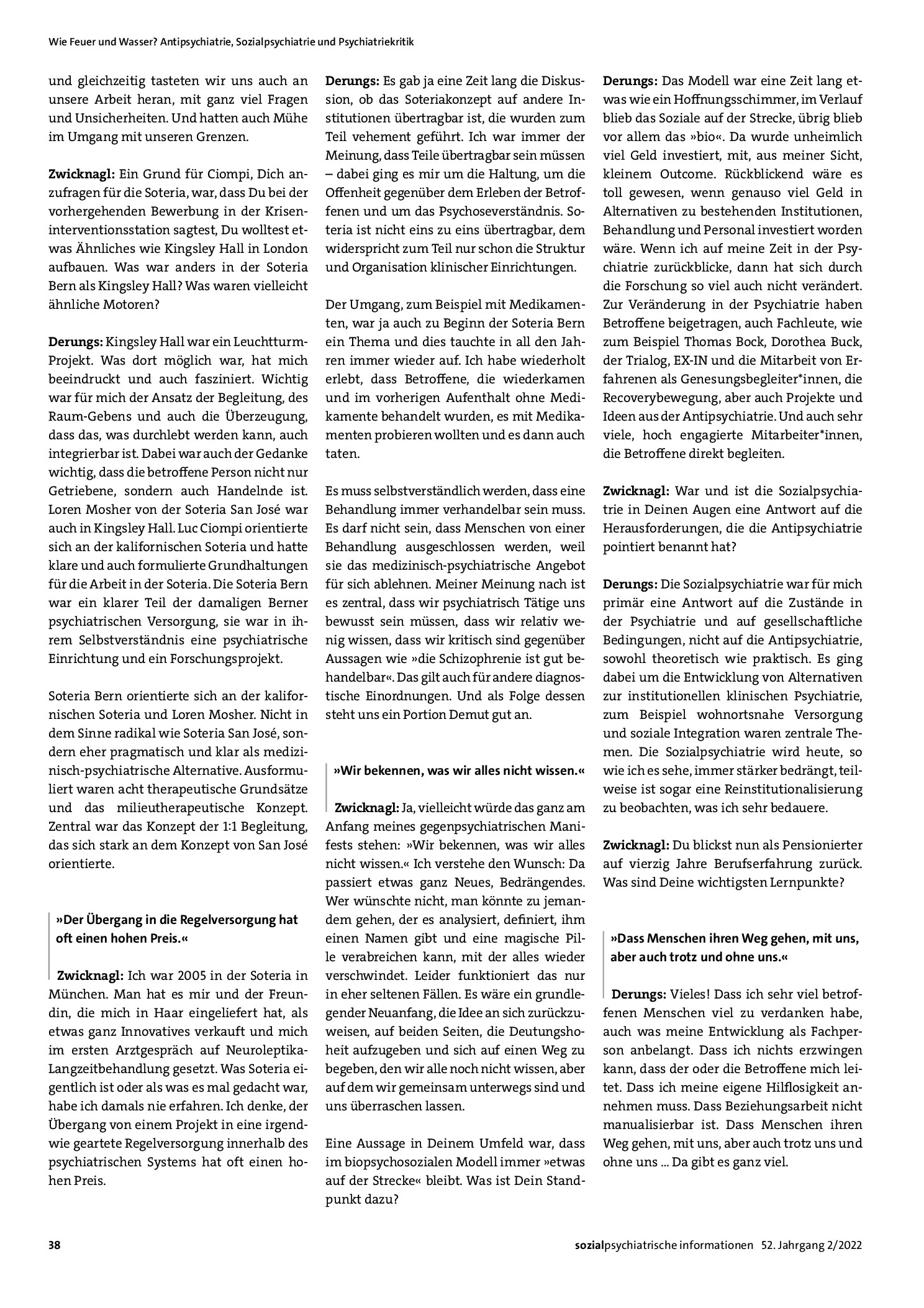 Vorschauseite 2: Der Wunsch nach Veränderung