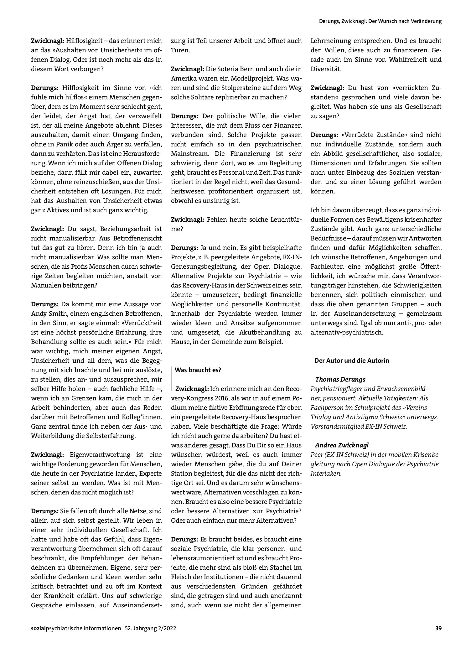 Vorschauseite 3: Der Wunsch nach Veränderung