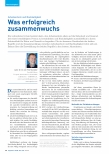 Vorschauseite 1: Arbeitsschutz und Nachhaltigkeit Was erfolgreich zusammenwuchs