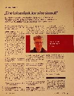Vorschauseite 1: "Eine Lotsenfunktion wäre sinnvoll."