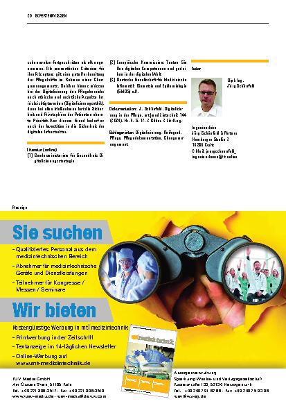 Vorschauseite 4: Digitalisierung in der Pflege
