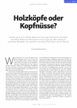 Vorschauseite 1: Holzköpfe oder Kopfnüsse?