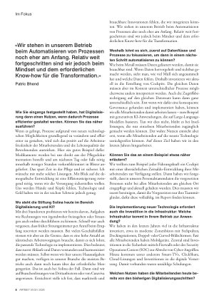 Vorschauseite 3: «Wir haben die Technologie, aber keine marktreifen Lösungen»