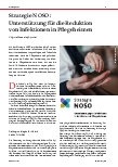 Vorschauseite 1: Strategie NOSO: Unterstützung für die Reduktion von Infektionen in Pflegeheimen