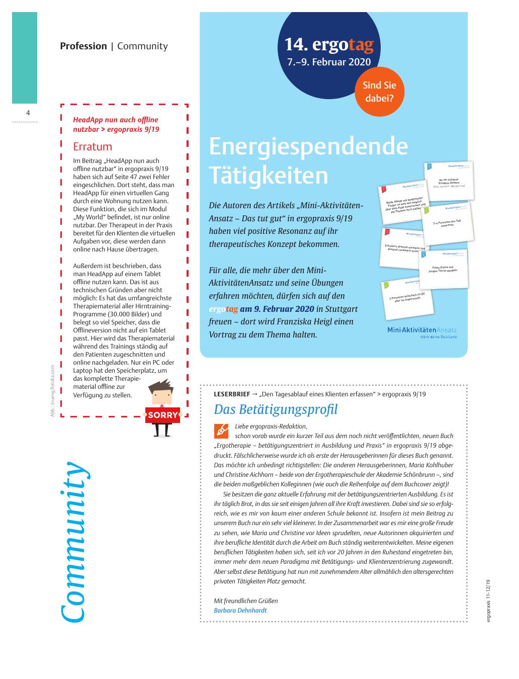Vorschauseite 1: Community