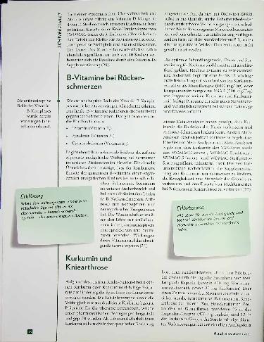 Vorschauseite 3: Gelenke retten Vitalstoffe als Adjuvans bei degenerativen Gelenkerkrankungen