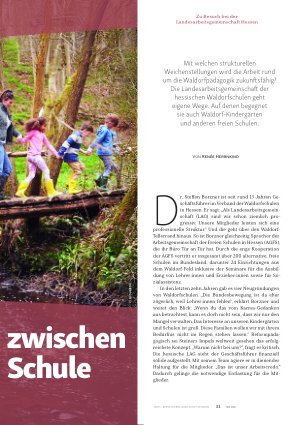 Vorschauseite 2: Waldorf-Brücken zwischen Kindergarten und Schule