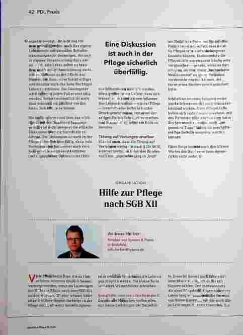 Vorschauseite 2: Geschäftsmäßige Förderung der Selbsttötung ist verfassungswidrig: Was heißt das für die Pflege?