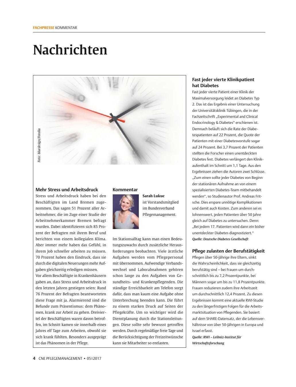 Vorschauseite 1: Nachrichten