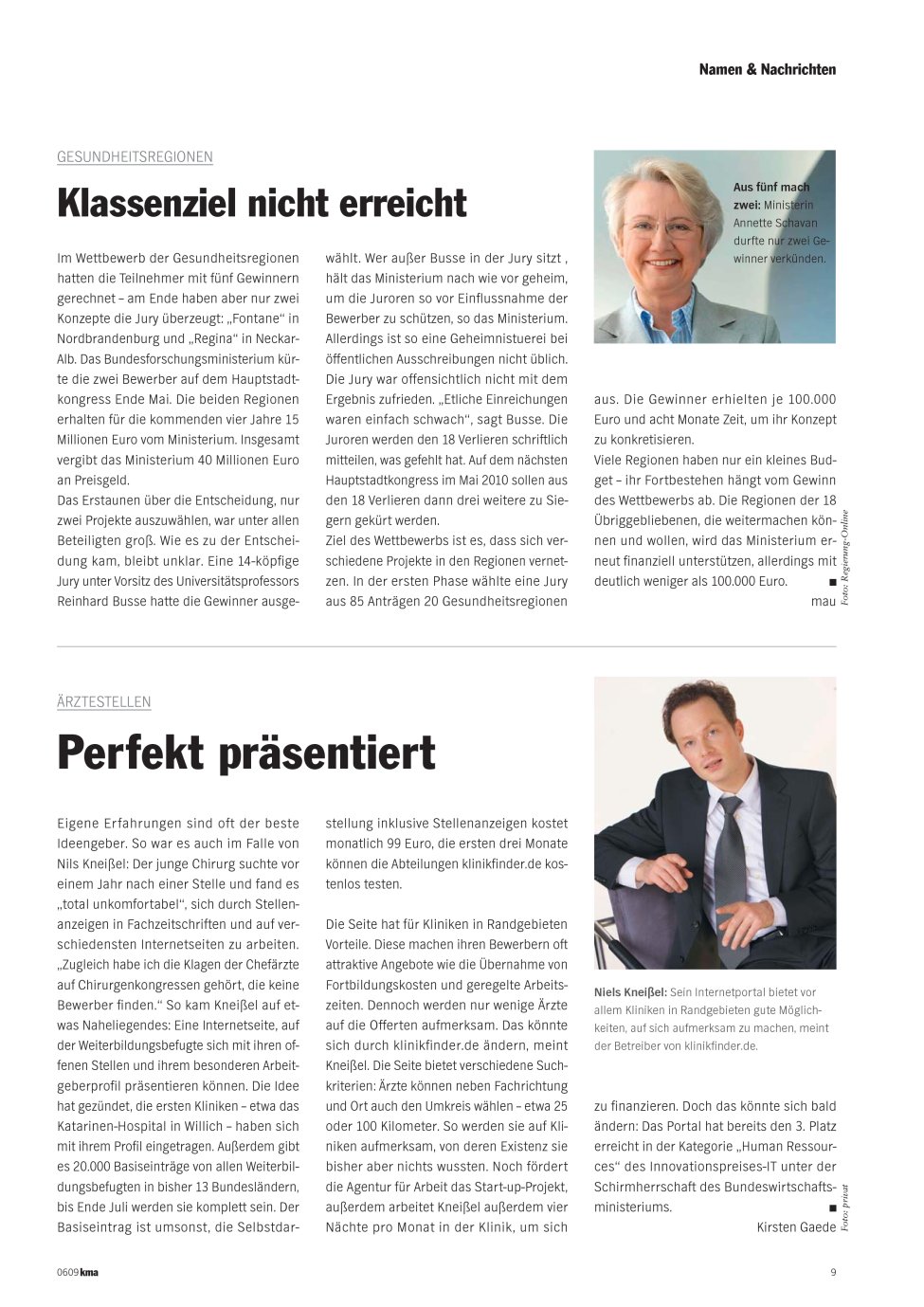 Vorschauseite 1: Klassenziel nicht erreicht