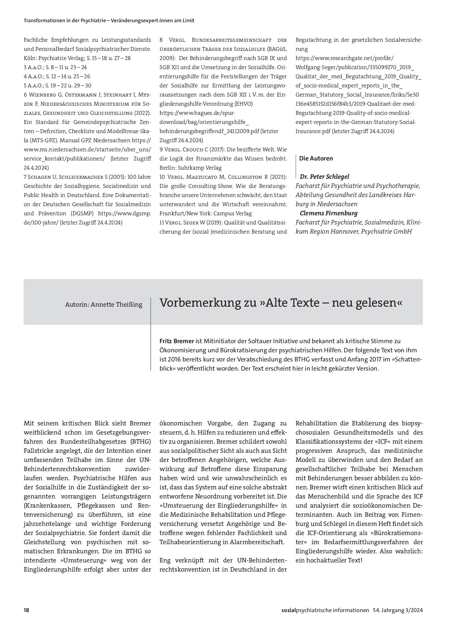 Vorschauseite 6: Das Ende der Beteiligung: Wertewandel in der niedersächsischen Hilfeplanung der Eingliederungshilfe
