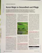 Vorschauseite 1: Kurze Wege zu Gesundheit und Pflege