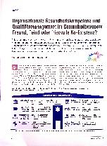 Vorschauseite 1: Organisationale Gesundheitskompetenz und Qualitätsmanagement im Gesundheitswesen: Freund, Feind oder friedvolle Koexistenz?