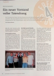 Vorschauseite 1: Ein neuer Vorstand voller Tatendrang