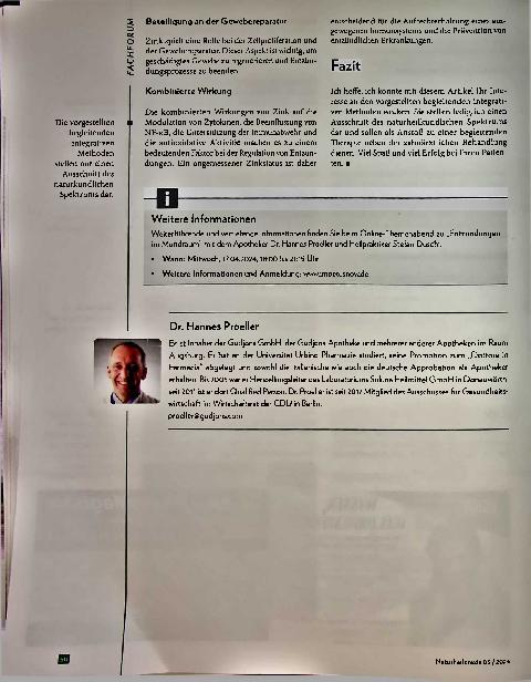 Vorschauseite 6: Parodontitis verstehen und behandeln. Ein integrativer Ansatz mit Homöopathie, Phytotherapie und Orthomolekularmedizin.