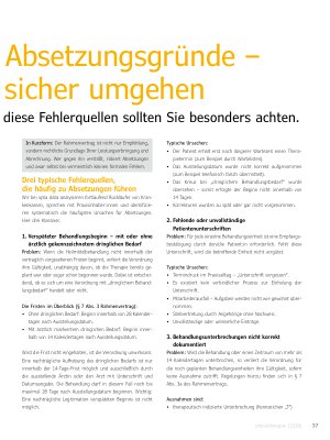 Vorschauseite 2: Drei vermeidbare Absetzungsgründe – und wie Sie sie sicher umgehen