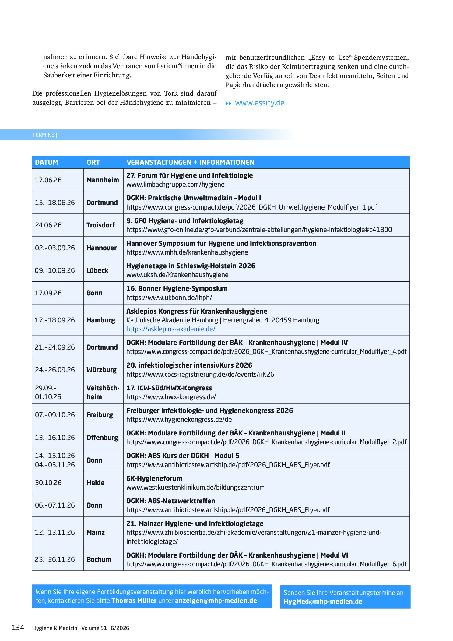 Vorschauseite 2: Von der Erkenntnis zur Umsetzung: Der Tork Health Check