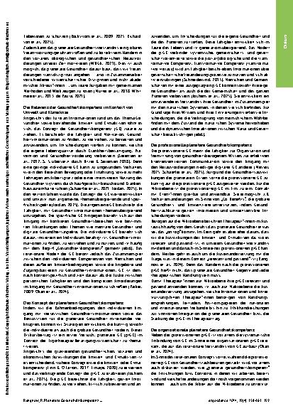 Vorschauseite 2: Planeta**r**e Gesundheitskompetenz – was bedeutet das Konzept für die Ergotherapie und Occupational Science?