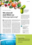 Vorschauseite 1: Wie sinnvoll sind Mittel zur Nahrungsergänzung?