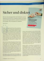 Vorschauseite 1: Sicher und diskret